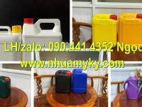 Gía can nhựa 2 lít đựng nước xả vải, can nhựa 1 lít đựng hóa chất cơ khí, can nhựa 500ml đựng dầu 