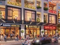 Bán nhà phố Fiesta Central Bình Dương 2 mặt tiền, 4,6 tỷ 0987663865 đối diện trường liên cấp cơ sở 2