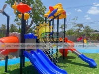 Cầu trượt liên hoàn máy bay nhập khẩu , cầu trượt liên hoàn trẻ em giá rẻ