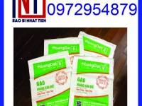 Bao PP dệt đựng gạo 10kg giá rẻ, in flexo