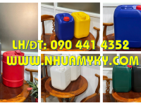 Can nhựa 25 lít đựng chất làm sạch bề mặt nội thất, can nhựa 20 lít đựng hóa chất thí nghiệm 