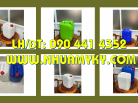Can nhựa 25 lít đựng chất làm sạch bề mặt nội thất, can nhựa 20 lít đựng hóa chất thí nghiệm 