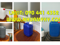 Bán can nhựa 22 lít đựng hóa chất vuông tại Đồng Tháp, Bến Tre, Vĩnh Long… 