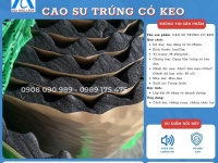 Cao su trứng có keo dán, cách âm, chống rung, chống cháy lan