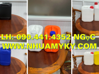 Can nhựa 2 lít đựng thuốc BVTV, can nhựa 1 lít đựng dầu mù u, can nhựa 500ml đựng mật ong 