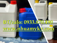 Can 2 lít đựng dầu gội có vòi nhấn, can nhựa 1 lít tròn đựng dầu xả tóc có vòi nhấn 