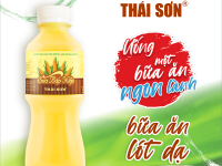 Sữa Bắp Nếp Thái Sơn - Sản phẩm từ những hạt bắp nếp tuyển chọn