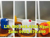 Phân phối thùng nhựa 30 lít đựng axit, can 25 lít vuông, can nhựa 20 lít tròn tại Củ Chi