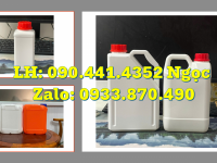 Can nhựa 500ml đựng dầu, bình nhựa 1 lít đựng xăng, can nhựa 2 lít chiết rót dầu hôi 
