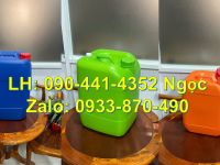 Can nhựa 24 lít đựng hóa chất đặc dụng, bán can nhựa 20 lít đựng thuốc tăng trưởng thực vật 