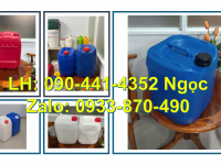 Can nhựa 25 lít giá rẻ, thùng nhựa 20 lít tròn, can nhựa 10 lít vuông đựng hóa chất giá rẻ 