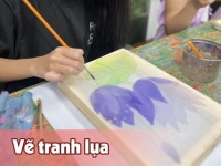 Chiêu sinh lớp học vẽ lụa tại Phước Bình – Phước Long – Thủ Đức