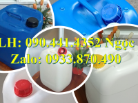 Vỏ thùng nhựa 24 lít đựng dung dịch, can nhựa 25 lít đựng kiềm, can nhựa 30 lít đựng thuốc tẩy 