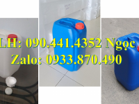Vỏ thùng nhựa 24 lít đựng dung dịch, can nhựa 25 lít đựng kiềm, can nhựa 30 lít đựng thuốc tẩy 