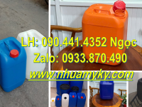 Can nhựa 25L đựng chất làm đông cứng, can nhựa 20 lít đựng chất tạo bọt khí 
