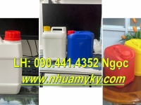 Gía can nhựa 0.5 lít đựng thuốc trừ sâu, can 1 lít đựng hóa chất, can nhựa 2 lít đựng hương liệu