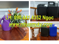 Gía can nhựa 0.5 lít đựng thuốc trừ sâu, can 1 lít đựng hóa chất, can nhựa 2 lít đựng hương liệu