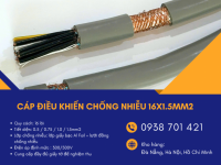 Cáp điều khiển chống nhiễu 16x1.5mm² Altek Kabel 