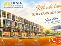 DỰ ÁN FIESTA CENTRAL CHỦ ĐẦU TƯ BECAMEX - TDC – SỞ HŨU NHÀ PHỐ BÌNH DƯƠNG 2 MẶT TIỀN, VỐN BAN ĐẦU