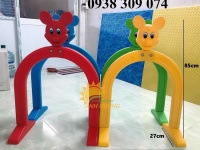 Hang chui vận động cho trẻ mầm non, cung chui mầm non vận động bằng nhựa