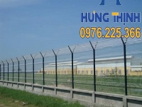 Mẫu hàng rào khu công nghiệp - Báo giá hàng rào khu công nghiệp