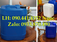SX can nhựa 22 lít đựng thuốc thủy sản, thùng nhựa 25 lít vuông đựng hóa chất nông nghiệp 