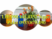 Can nhựa 1L mới, can nhựa 2L vuông, bình nhựa 5L đựng hóa chất vuông 