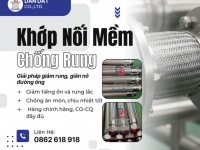 Khớp Nối Mềm Inox Nối Rắc Co | Chống Rung, Khớp Nối Mềm Inox Công Nghiệp