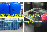 Can nhựa 25 lít màu xanh lá, can nhựa 20L vuông đựng hóa chất y tế chất lượng tốt 
