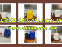 Thùng nhựa 25 lít đựng nông dược, can nhựa 30L đựng chất phụ gia màu vẽ, dung dịch bôi tẩy xóa 