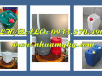 Thùng nhựa 25 lít đựng nông dược, can nhựa 30L đựng chất phụ gia màu vẽ, dung dịch bôi tẩy xóa 