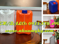 SX can nhựa 1 lít, bình nhựa 2 lít vuông, can nhựa 5 lít tròn đựng hóa chất loãng Q12 