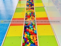 Bàn xếp lego trẻ em, bàn chơi lego cho bé , bàn lego xếp hình cho trẻ em