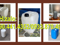 Vỏ thùng nhựa 24 lít đựng hóa chất, can nhựa 25 lít đựng dầu, can nhựa 30 lít đựng phân bón loãng 