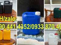 Can nhựa 2 lít giá rẻ, bình nhựa 1 lít nắp thoát khí, can nhựa 500ml đựng dầu mỡ 