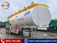 Sơ mi rơ mooc bồn xi téc chở xăng Yunli 40 - 44m3 giá tốt
