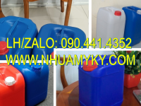 Thùng nhựa 30 lít đựng cồn, can nhựa 25 lít đựng rượu, can nhựa 20L đựng acetone