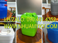 Thùng nhựa 30 lít đựng cồn, can nhựa 25 lít đựng rượu, can nhựa 20L đựng acetone