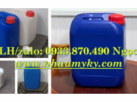 Thùng nhựa 30 lít giá rẻ, can vuông 25 lít, can nhựa 20 lít vuông xanh 