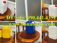 Can 30 lít nhựa HDPE nguyên sinh, can nhựa 25L đựng nhớt xe công nghiệp 
