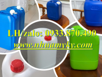 Can nhựa 30 lít đựng chất thải y tế, can nhựa 25 lít đựng thuốc nhuộm, can nhựa 20 lít màu vàng 