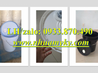 Vỏ thùng sơn 10 lít vàng cao cấp, thùng đựng sơn 20 lít dày, xô nhựa 22 lít tròn đựng hóa chất 