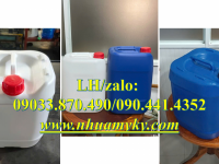 Thùng nhựa 10 lít, can nhựa 20 lít tại Vũng Liêm, can nhựa 25 lít đựng hóa chất tại Hà Nội 