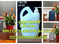 Can nhựa chứa 0.5 lít, vỏ can nhựa 1 lít, can nhựa 2 lít đựng hóa chất có màu 