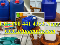 Can nhựa 22 lít đựng xăng, thùng nhựa 24 lít đựng cồn sát khuẩn, can nhựa 25 lít đựng axit đậm 
