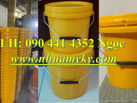 Cung cấp vỏ thùng sơn tròn 6 lít, vỏ thùng sơn 5 lít quai nhựa+ quai sắt, vỏ thùng sơn 1 lít tại Gò 