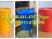 Thùng sơn nhựa 5 lít màu đỏ, thùng sơn 6 lít quai nhựa, vỏ thùng nhựa 10 lít đựng sơn nhám 