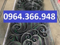 Sắt la uốn dấu hỏi cho các mẫu hoa văn độc đá