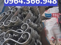 Sắt hộp uốn theo mẫu và bản vẽ công trình