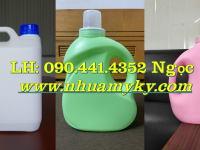 Can nhựa 2 lít đựng chất xơ, can nhựa 5 lít đựng xenlulozơ, can nhựa 1 lít đựng đường guclozơ 